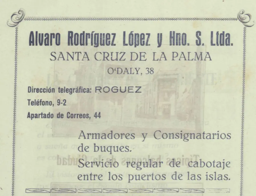 Programa Bajada de La Virgen, 1945.